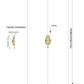 Oak Leaf Wardrobe Door Handle (Set of 2)-Door Handles & Knobs-Folkstorys