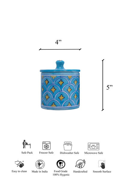 Mandana Pottery Storage Vase with Lid