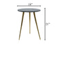 Brassblelinks Dark Marble Coffee Table
