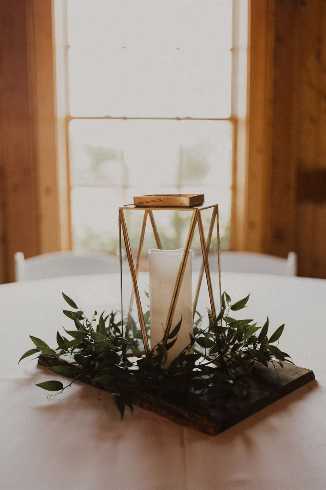 Brass Gold Lattice Lanterns