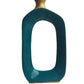 Sirahi Turquoise Big Hollow Vase