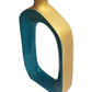 Sirahi Turquoise Big Hollow Vase