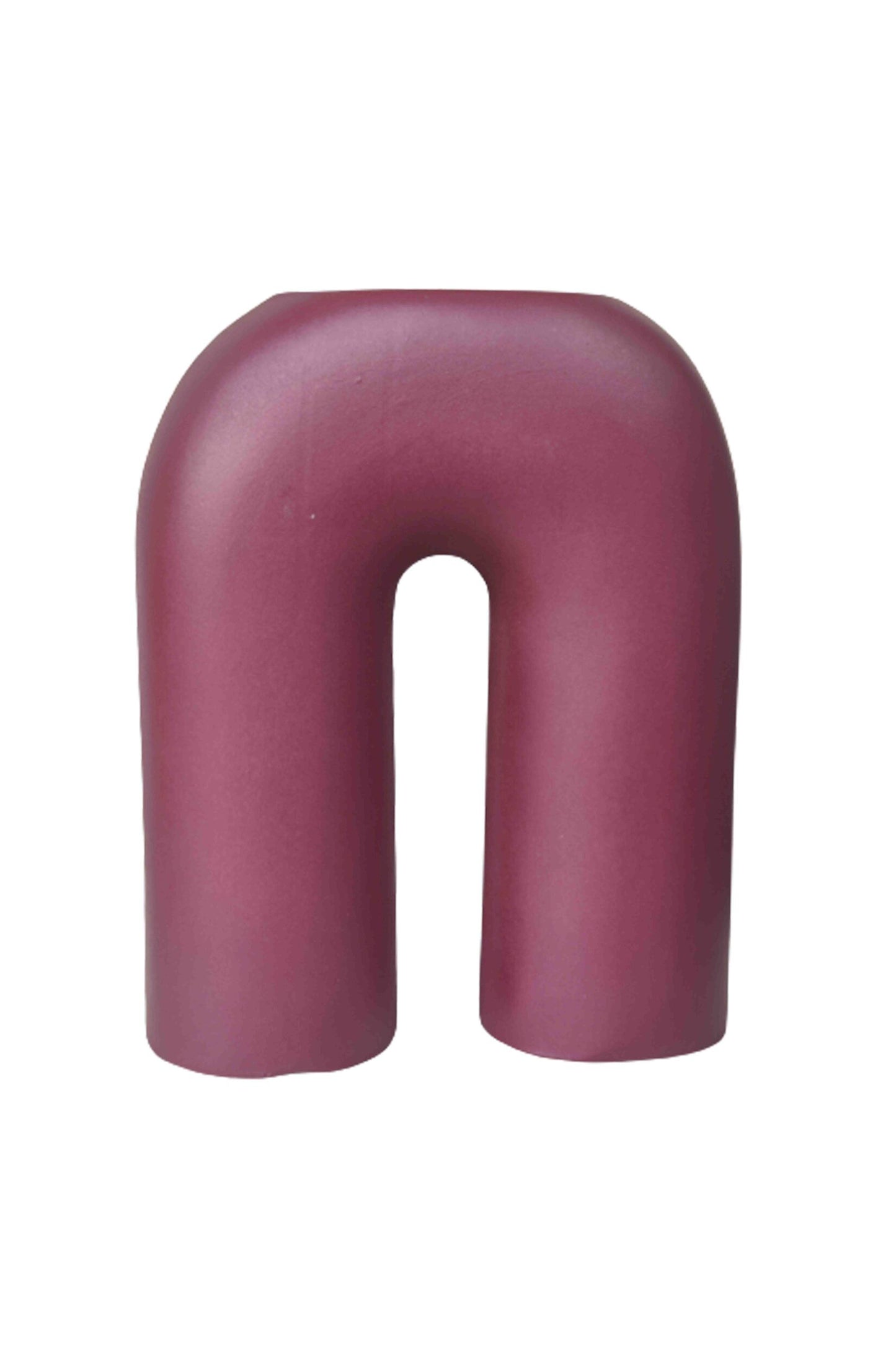Sculptural Ivory Ceramic Vase