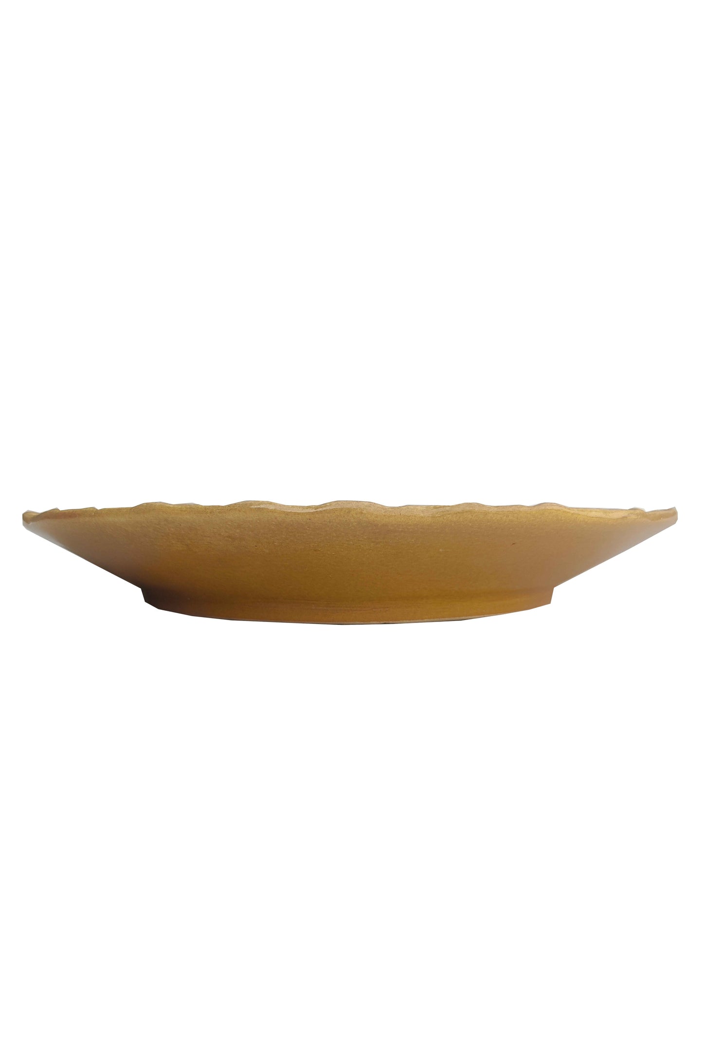 Golden Tapi Stoneware Dinner Plate