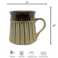 Clay Canoe Mugs