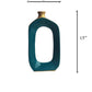 Sirahi Turquoise Big Hollow Vase