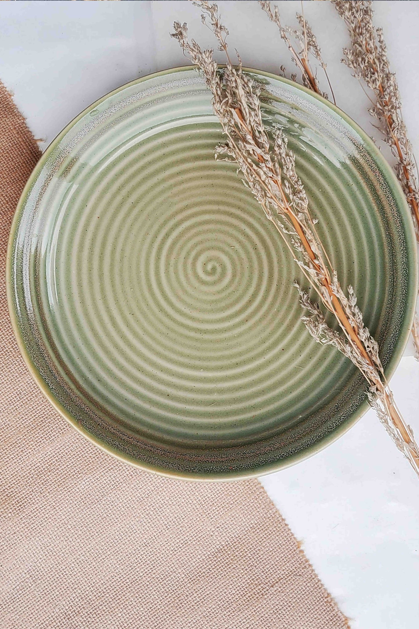 Olive Dinner Plate