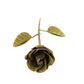 Metal Gold Rose Small