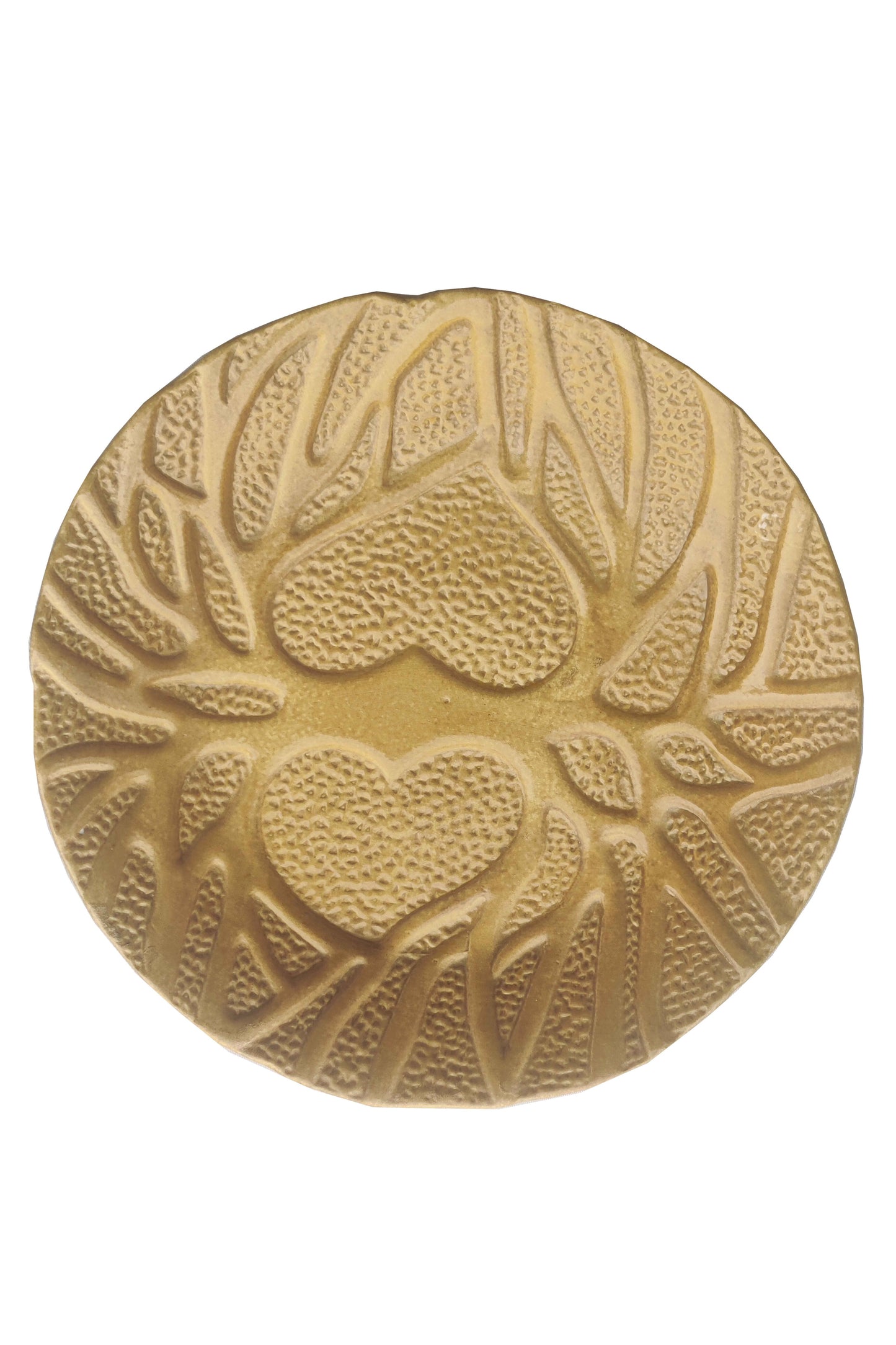 Golden Tapi Stoneware Dinner Plate